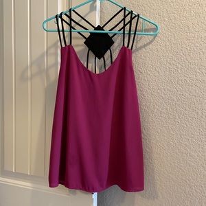 Magenta Tank Top